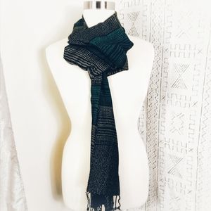 “Sage Seer" Handwoven Viscose Scarf